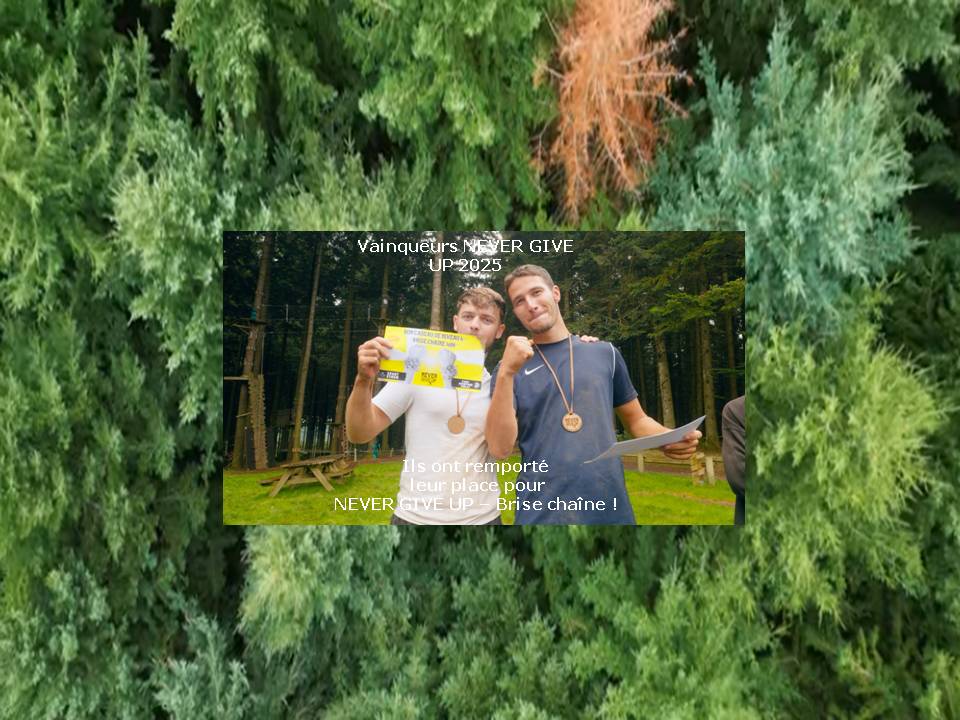 Vainqueurs Spart Xtrem NEVER GIVE UP 2025